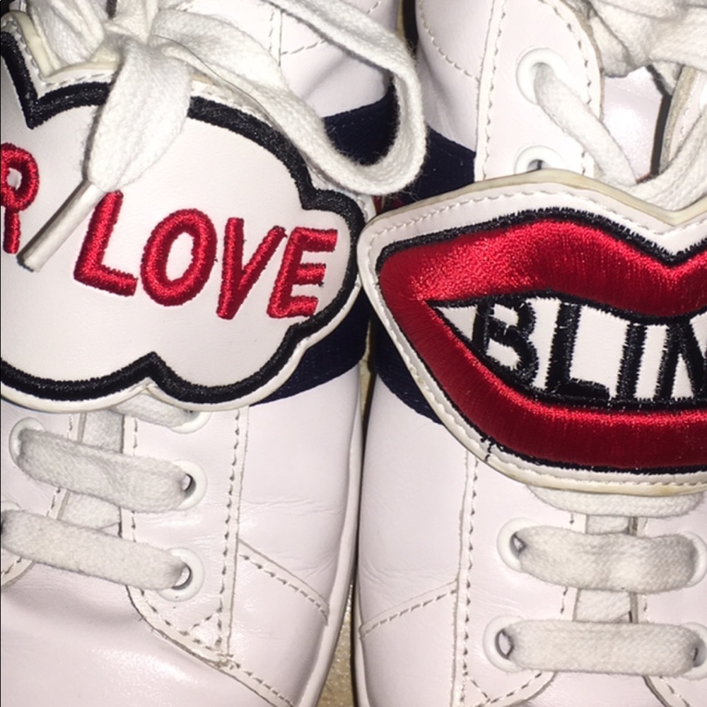 Gucci patches shoes